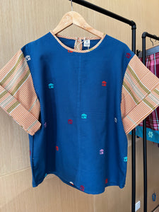 MASIGLA: BLUE MINI BAHAY KUBO / CLARISSA SLEEVES