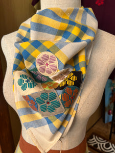 SCARF: BETTINA with patches