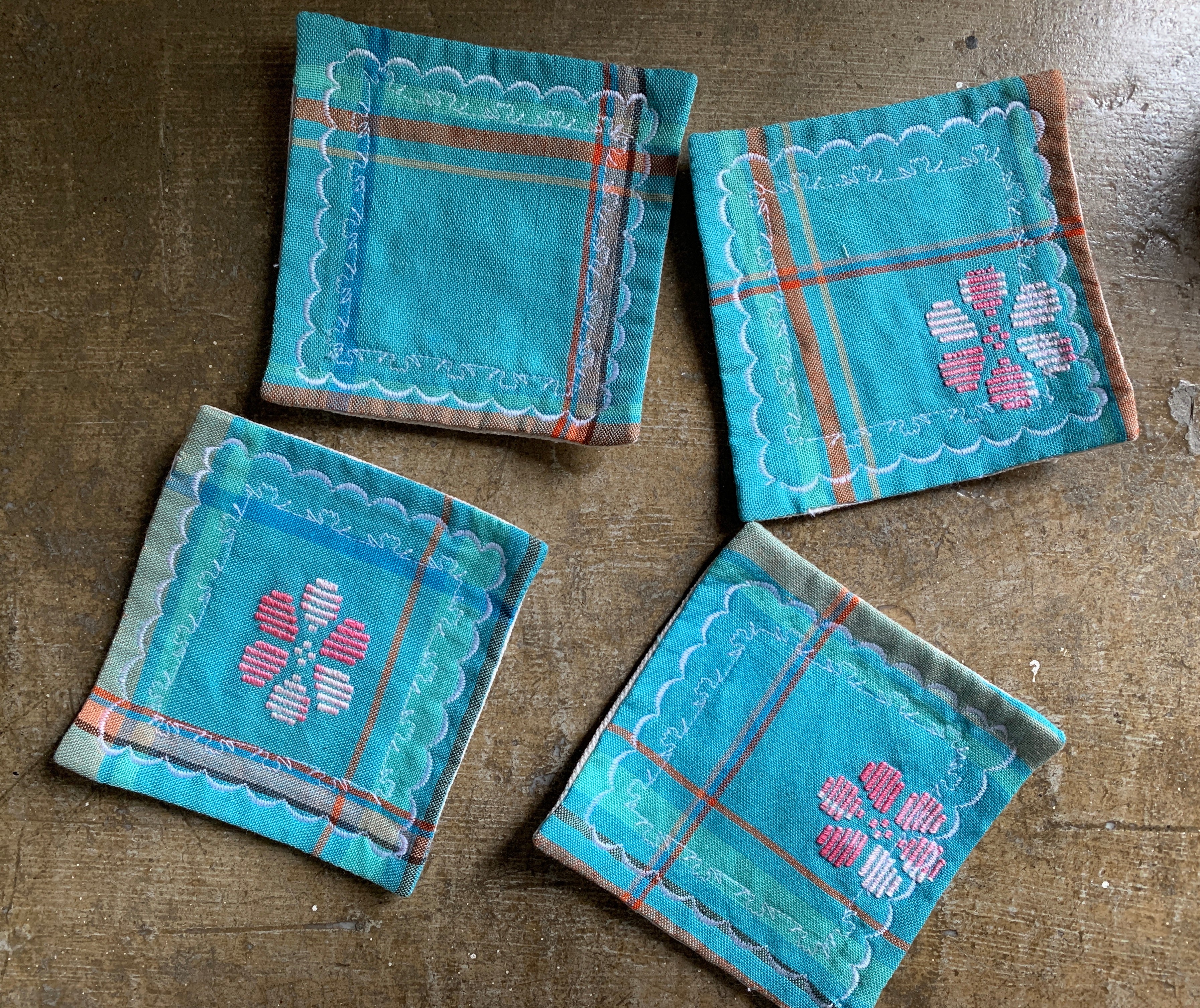 ROSALINDA in blue Coasters - set of 6