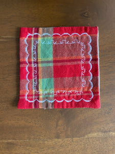 ROSALIA (RED)  COASTERS Set of 6